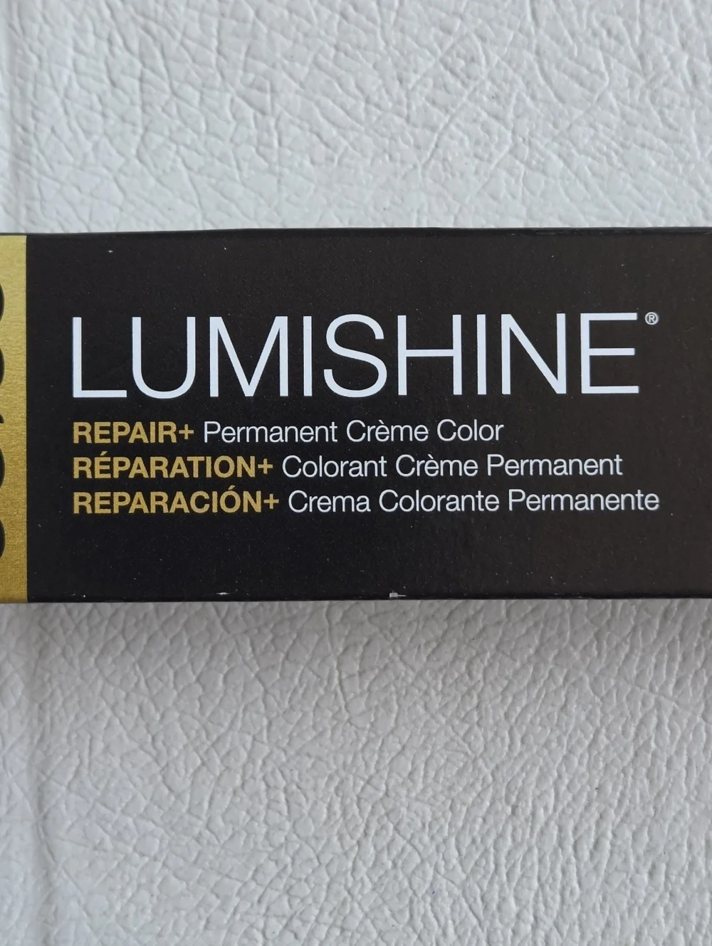 Joico Lumishine 7NWB Natural Warm Beige Medium Blonde - Black & Gold